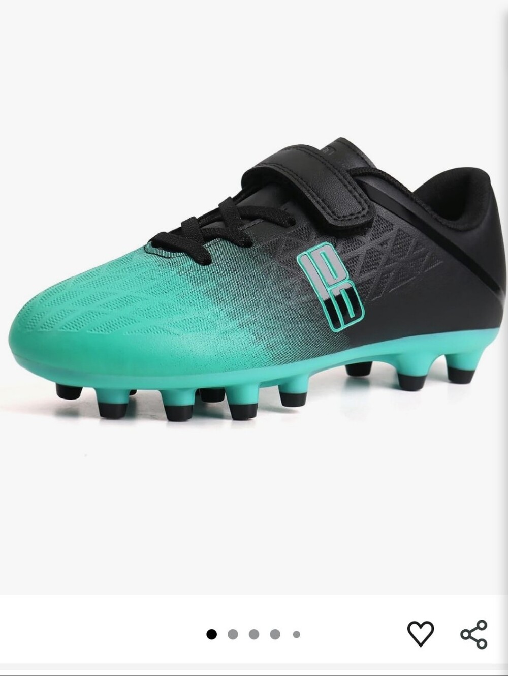 Brooman Kids Soccer Shoes Cleats Size 3